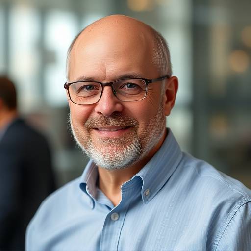 Portrait of Professor Elias Vance, a contributor on technology and innovation.